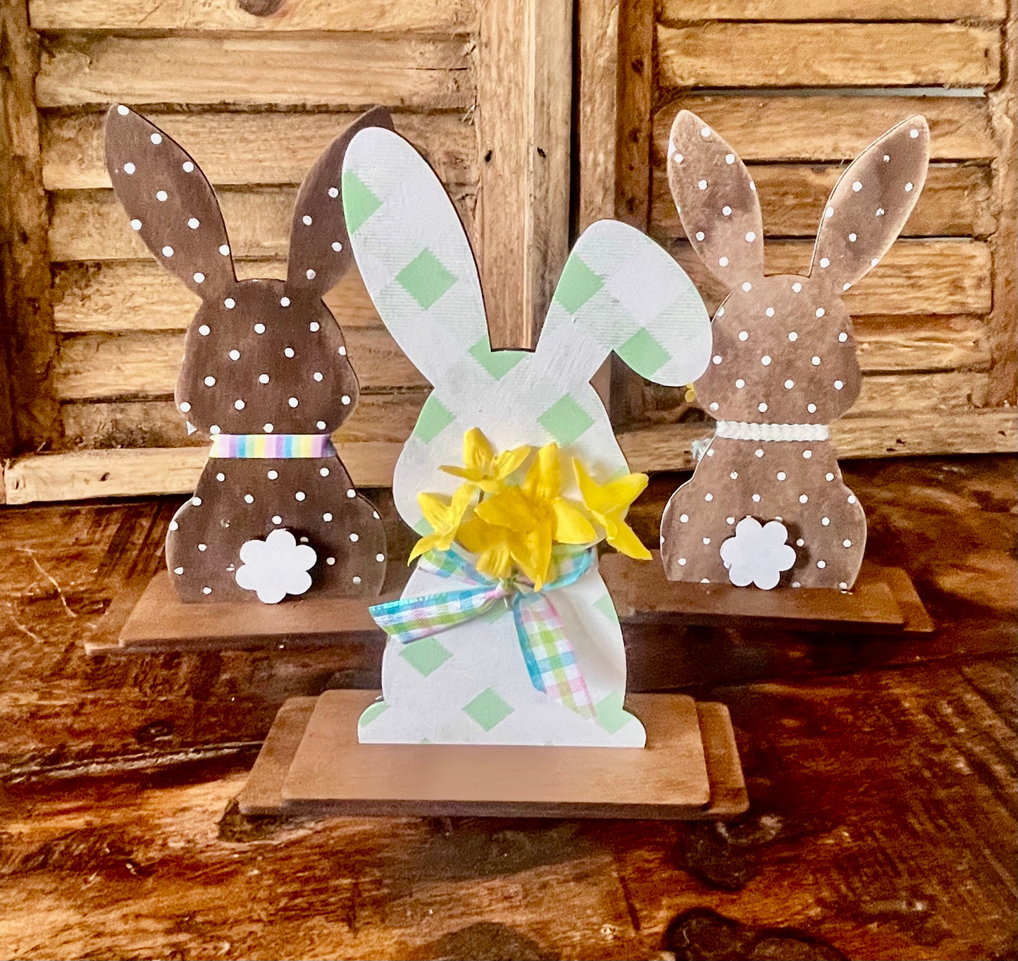 Three Bunnies Cutouts