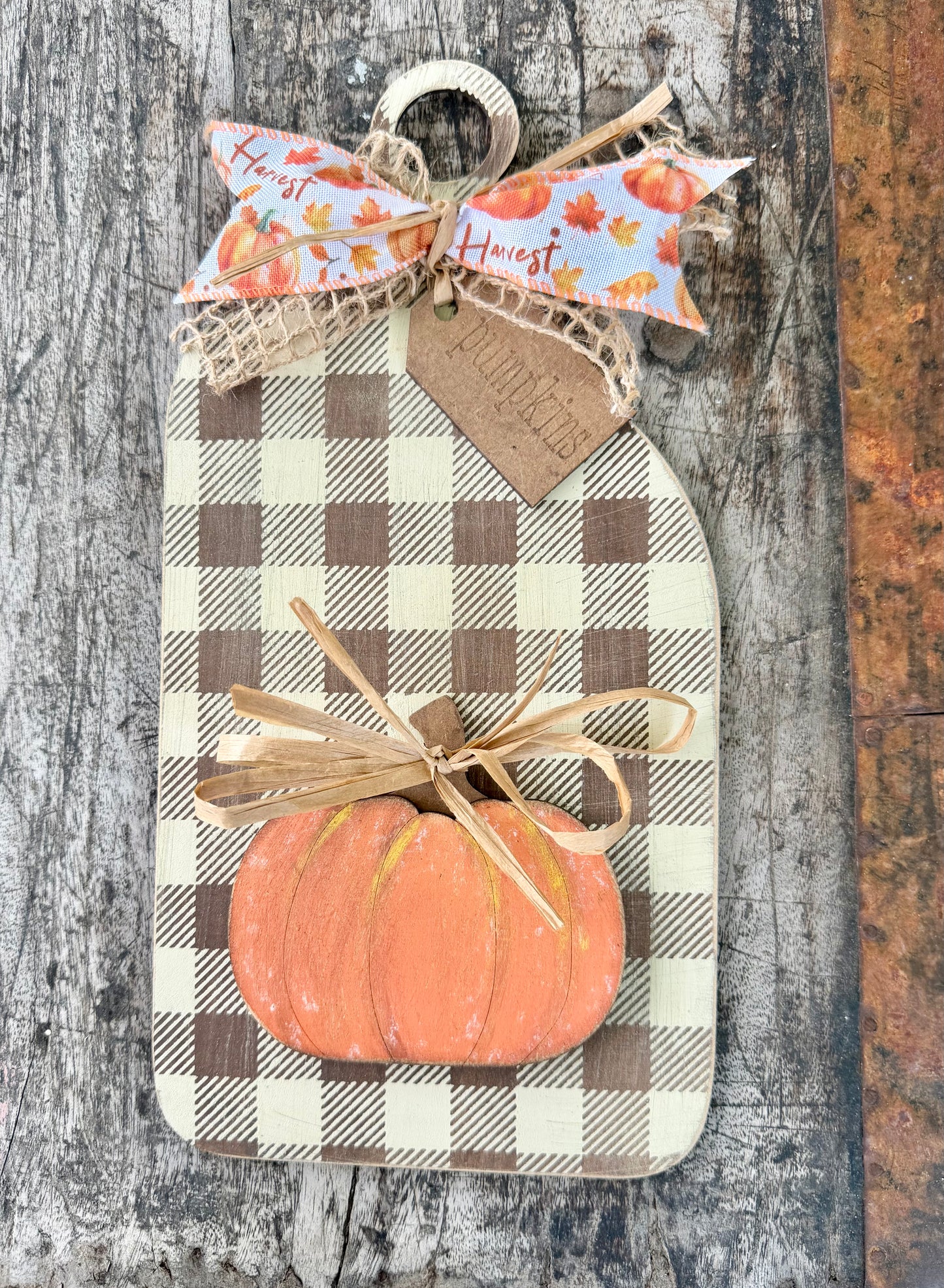 Primitive Sign Board Fall - Unfinished
