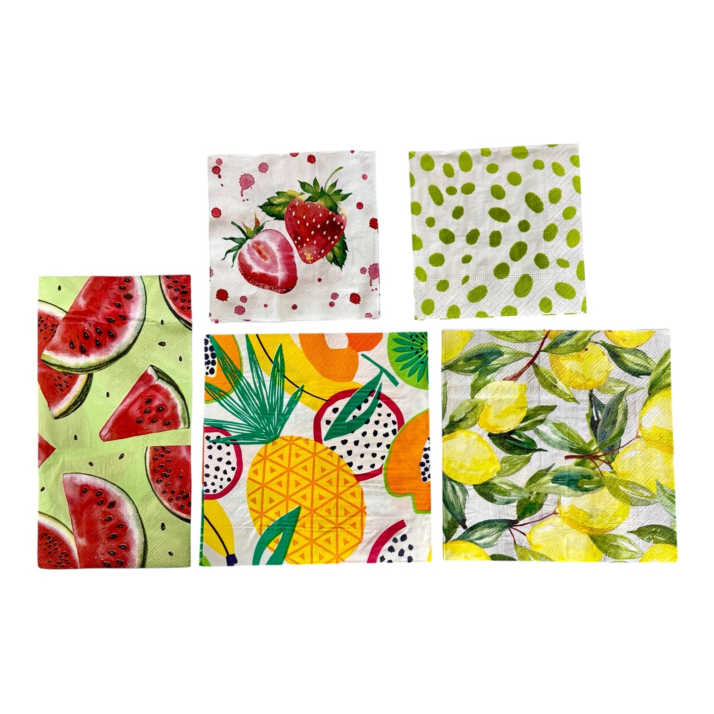 Juicy Fruit Variety Napkin Bundle