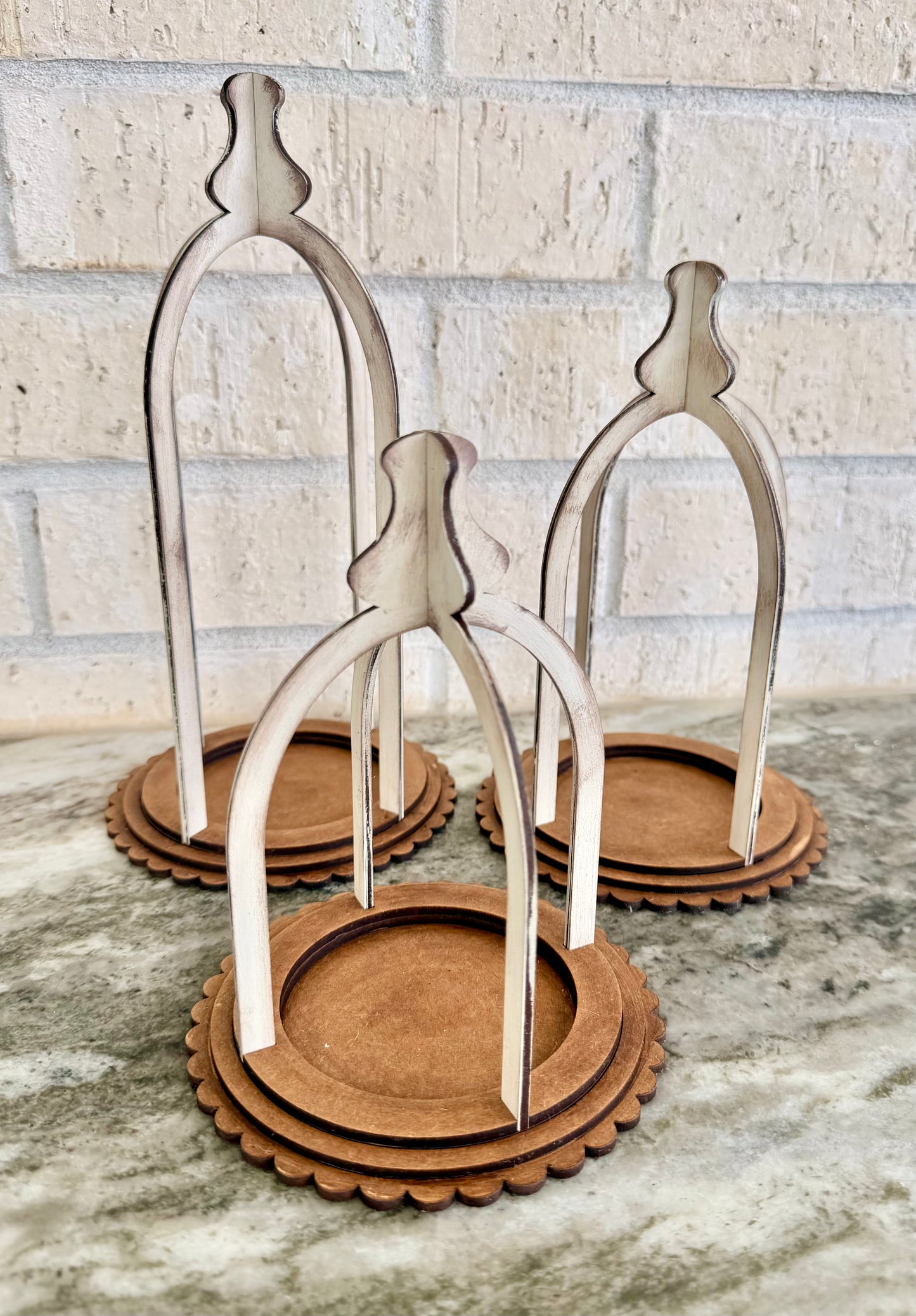 Farmhouse Cloche-unfinished