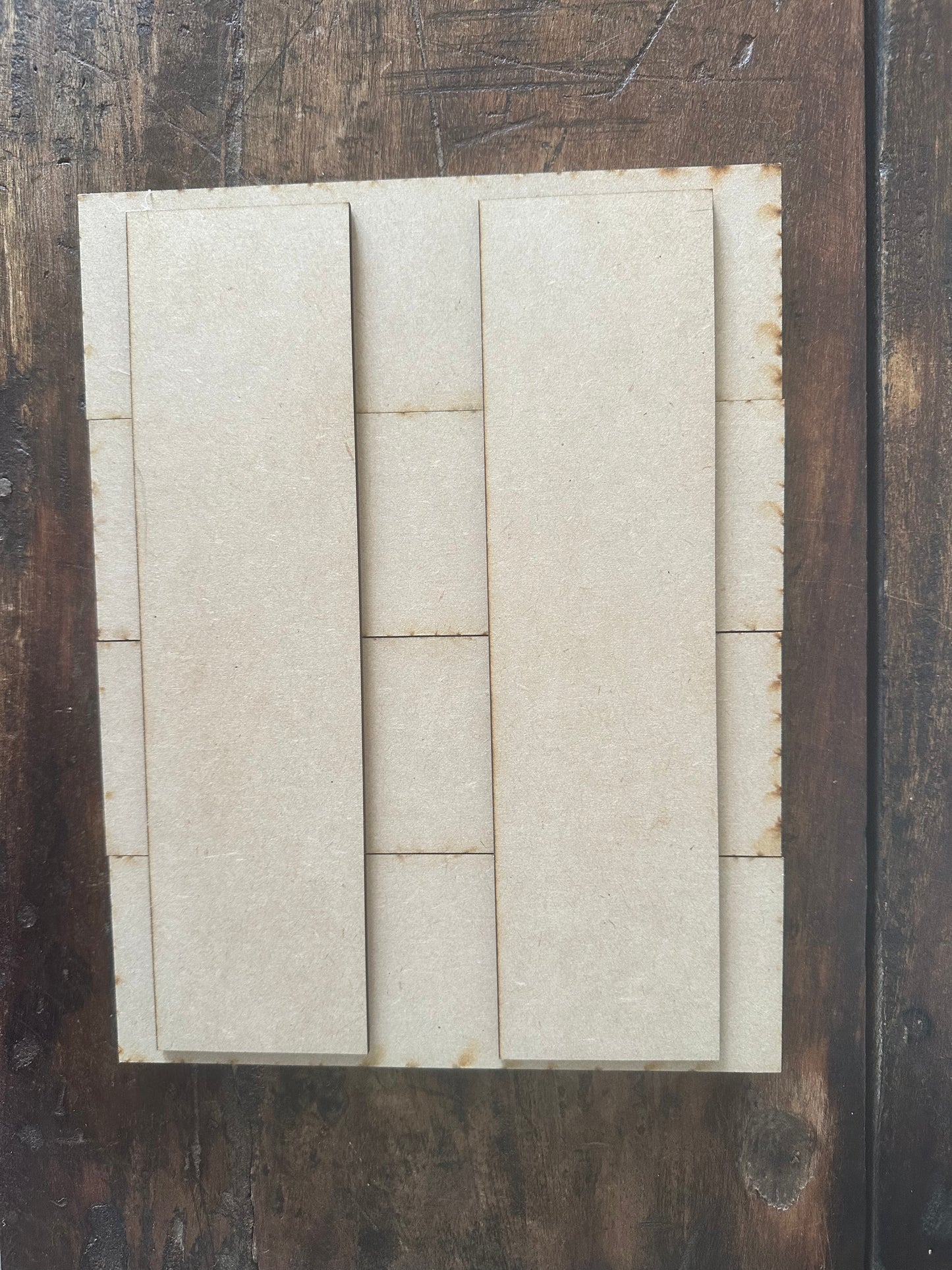Pallet Board Sign 8 .5" x 11"- Unfinished