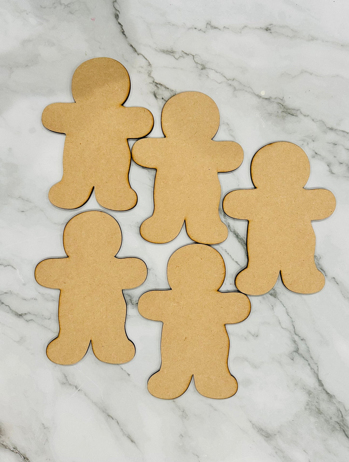 Gingerbread Cutouts - Unfinished Cutouts