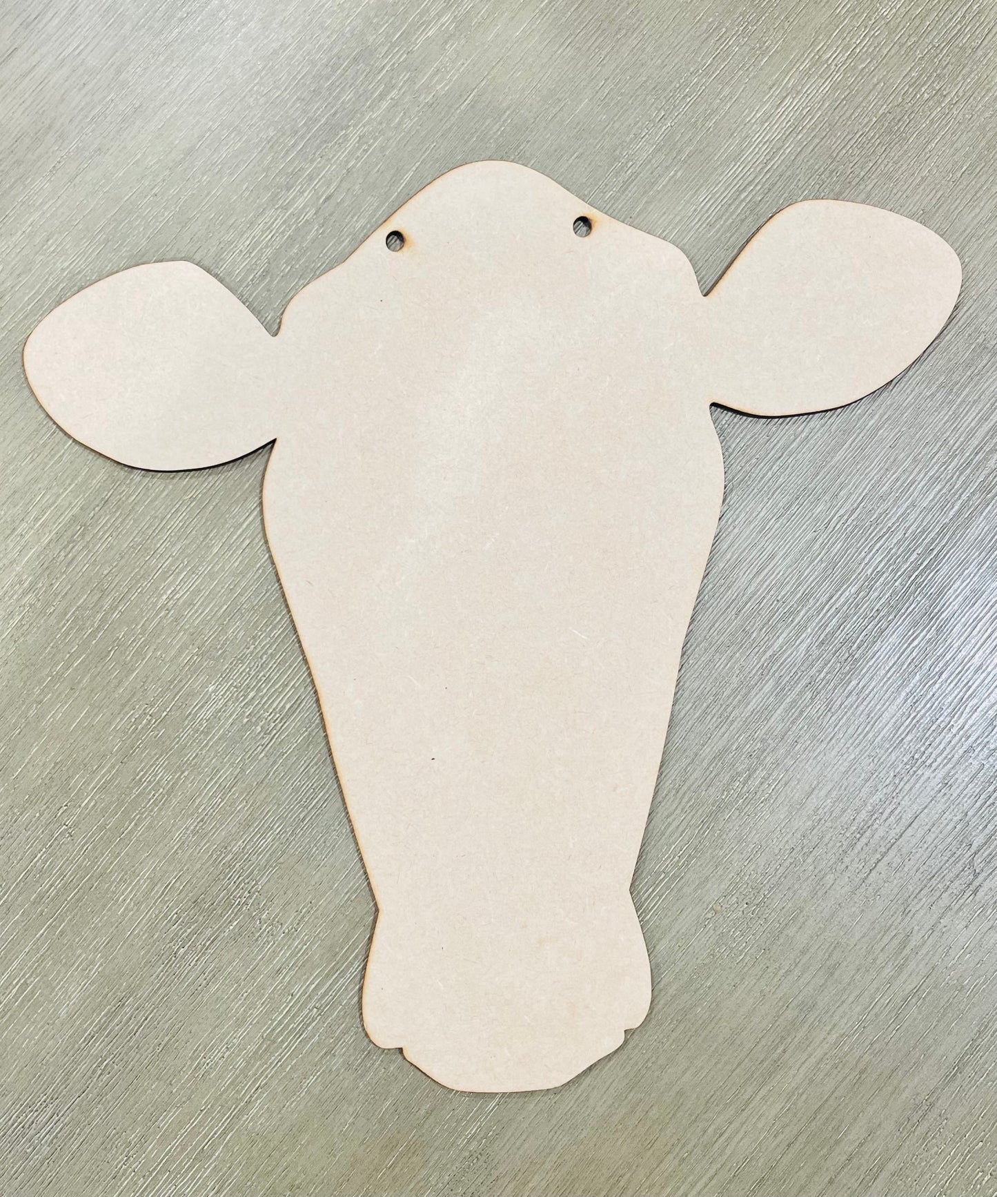 Large Cow Head-unfinished