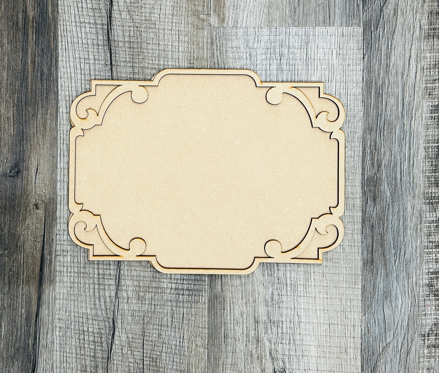 Layered Frame Choose Size - Unfinished Cutouts