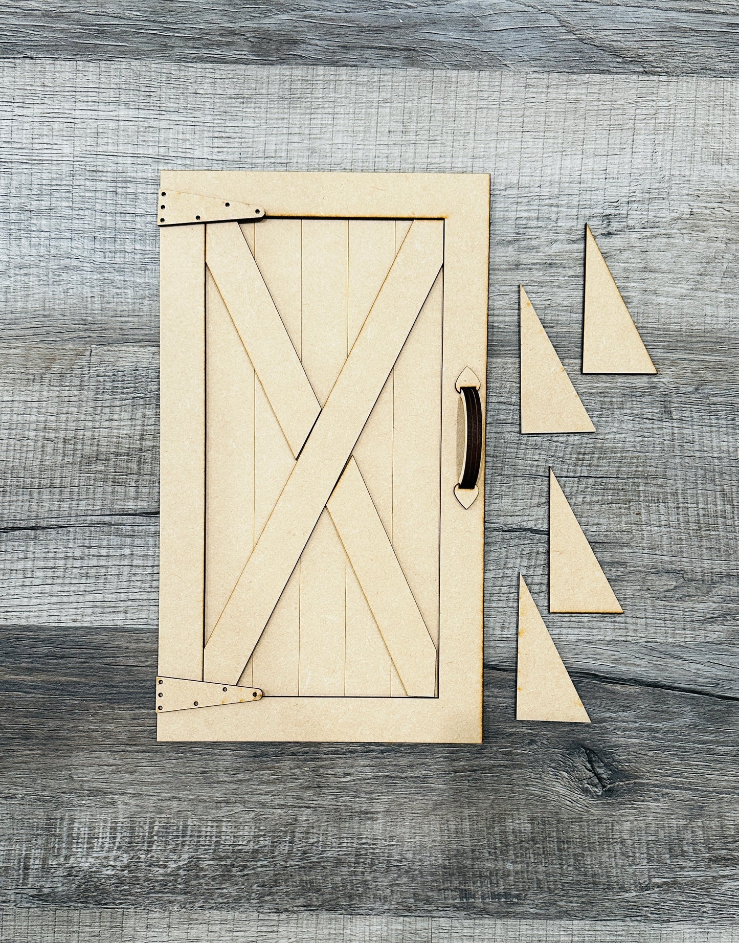 Barn Door - Unfinished Cutout