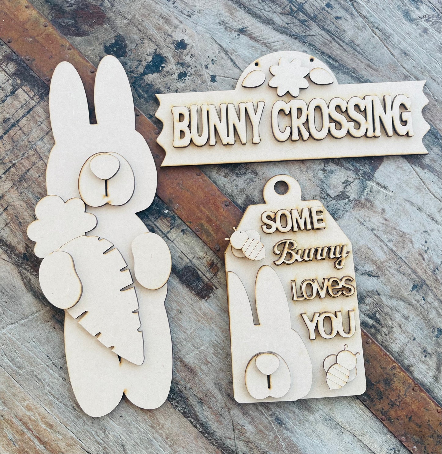 Some Bunny Loves You Set-unfinished