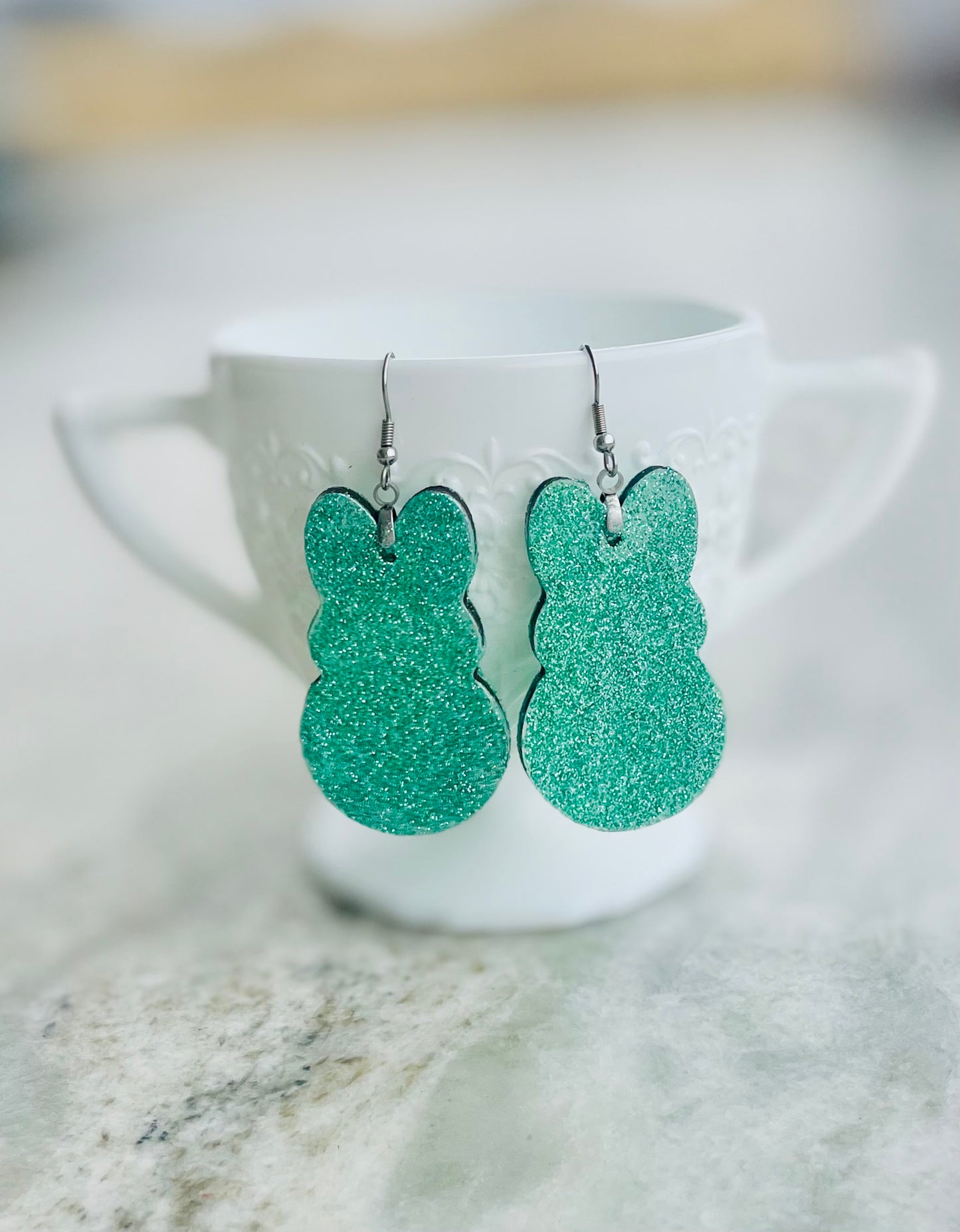 Cute Bunny Earrings-unfinished