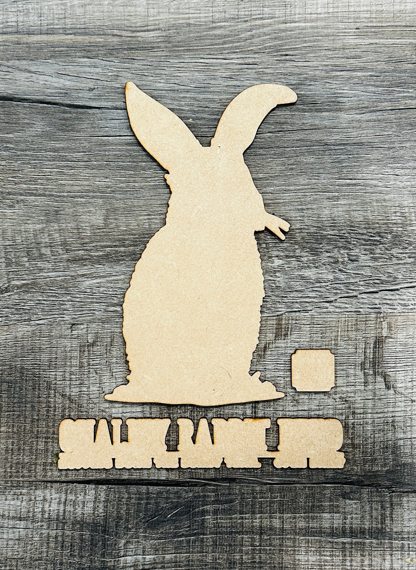 Rabbit Feed March Club Unfinished Cutouts - Choose from 3 OPTIONS