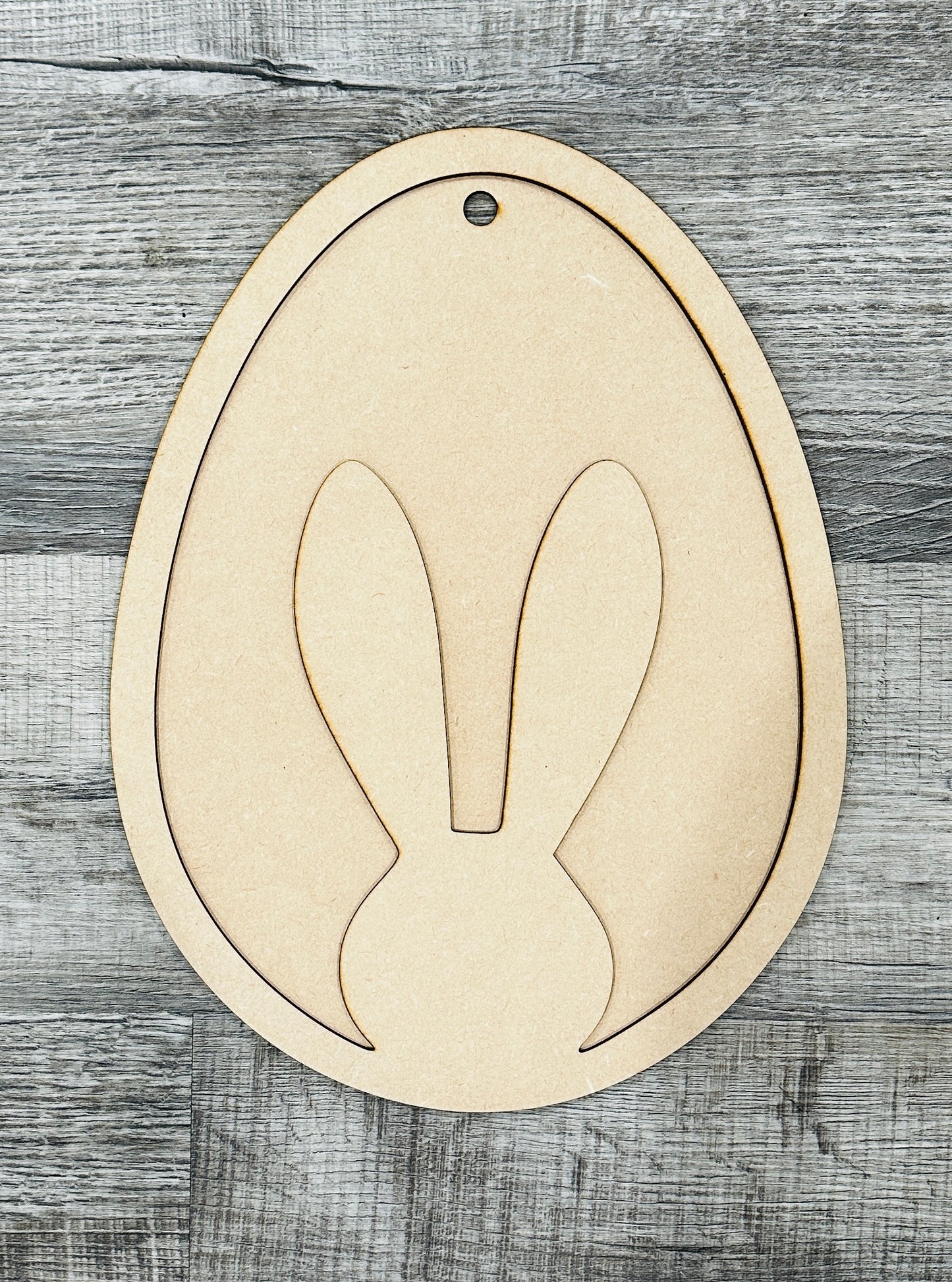 Bunny Ear Hanger Choose 11" or 15" unfinished cutout