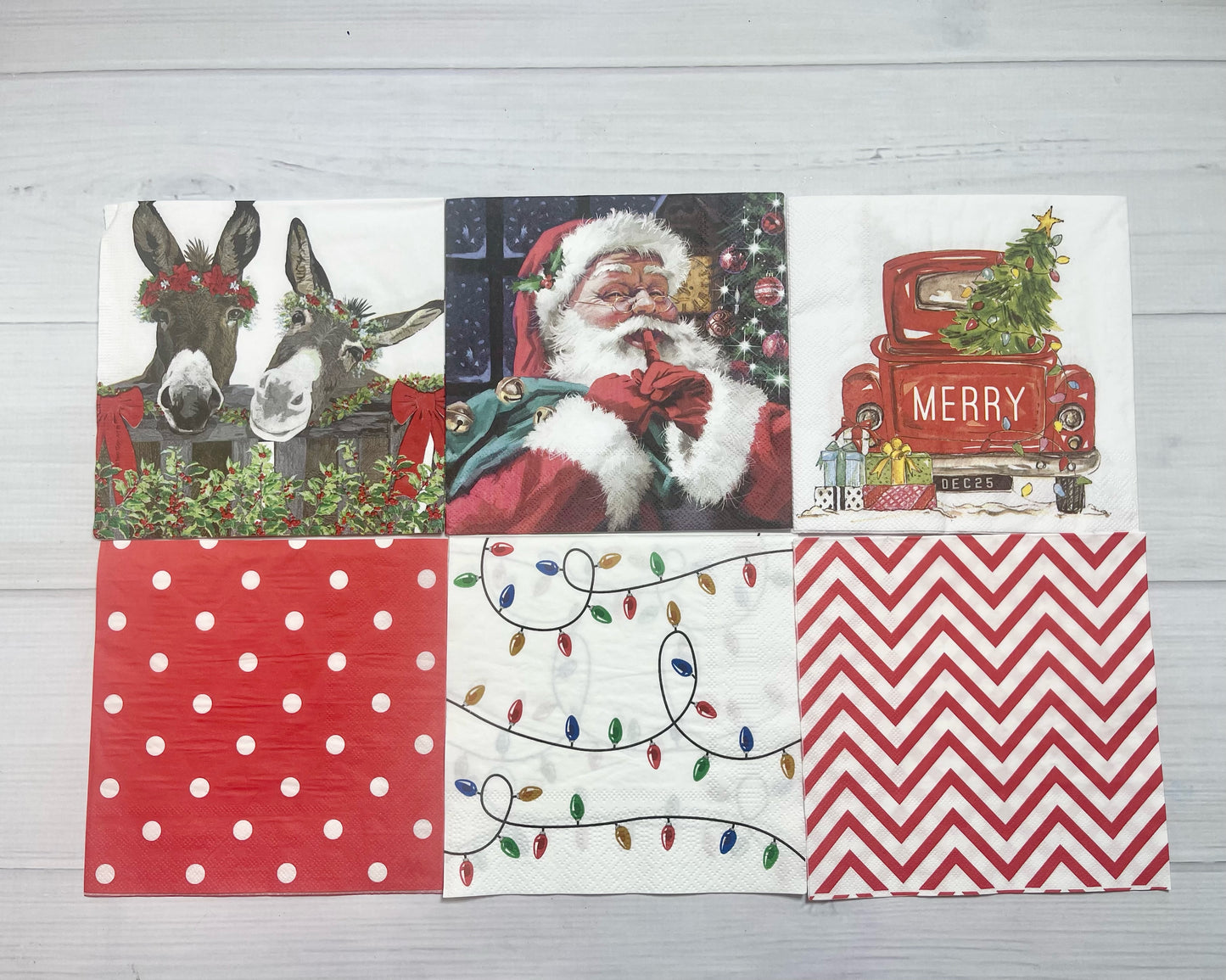 Christmas Napkins Bundle #1