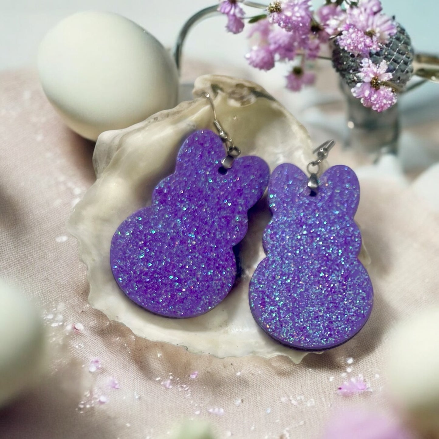Cute Bunny Earrings-unfinished