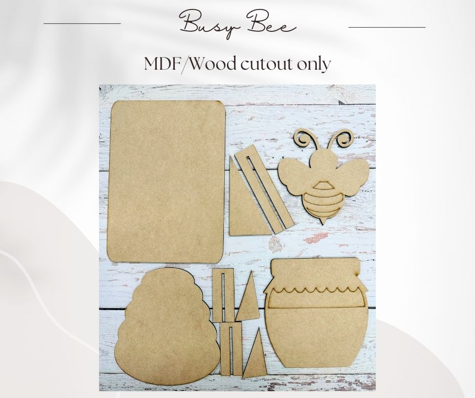 Busy Bee Kit - Cutouts
