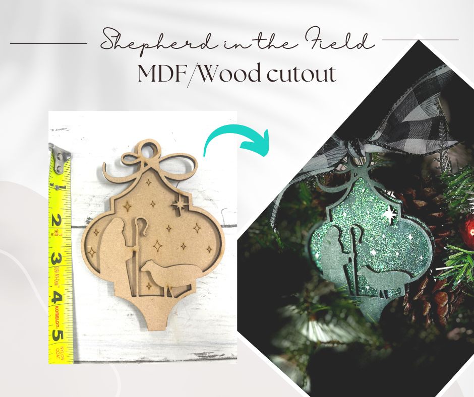 DIY - Shepherd in the Field Ornament
