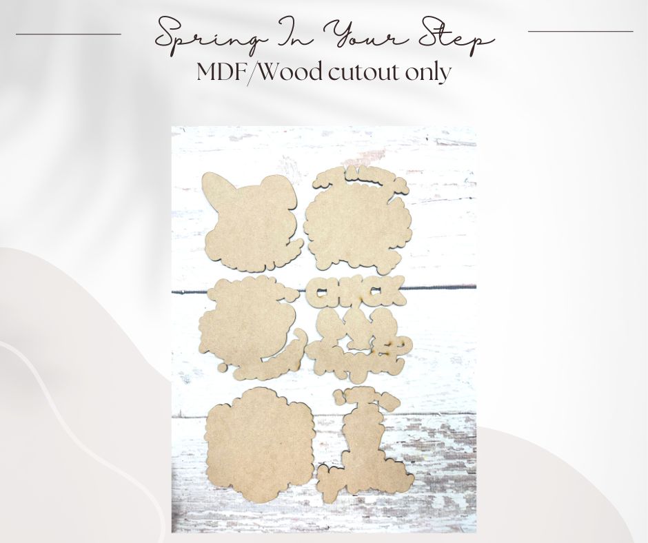 Spring In Your Step Cut-out Only