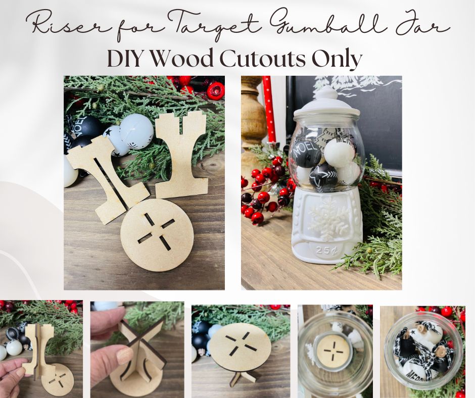Wood Riser, Gumball Riser, Target Gumball Riser