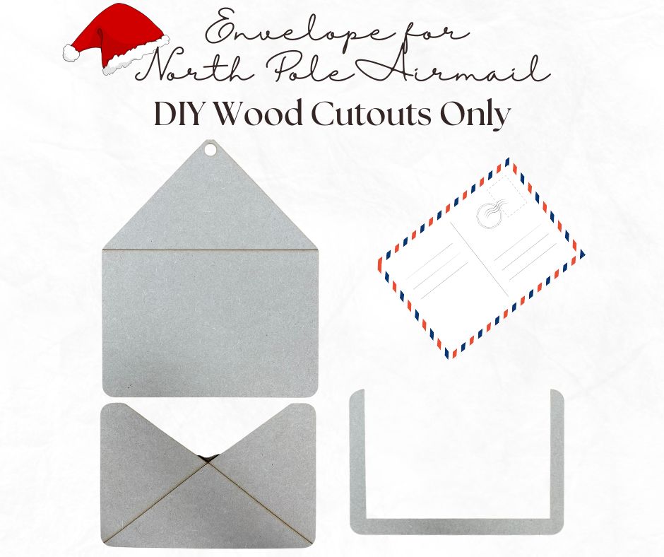 Envelope for North Pole Airmail - Coordinate with North Pole Airmail Transfer