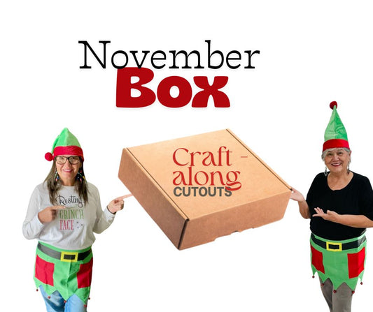 Nov Craft Along Box - Craft A-Long with Us Box