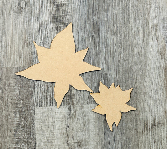 Poinsettias - Unfinished Cutout
