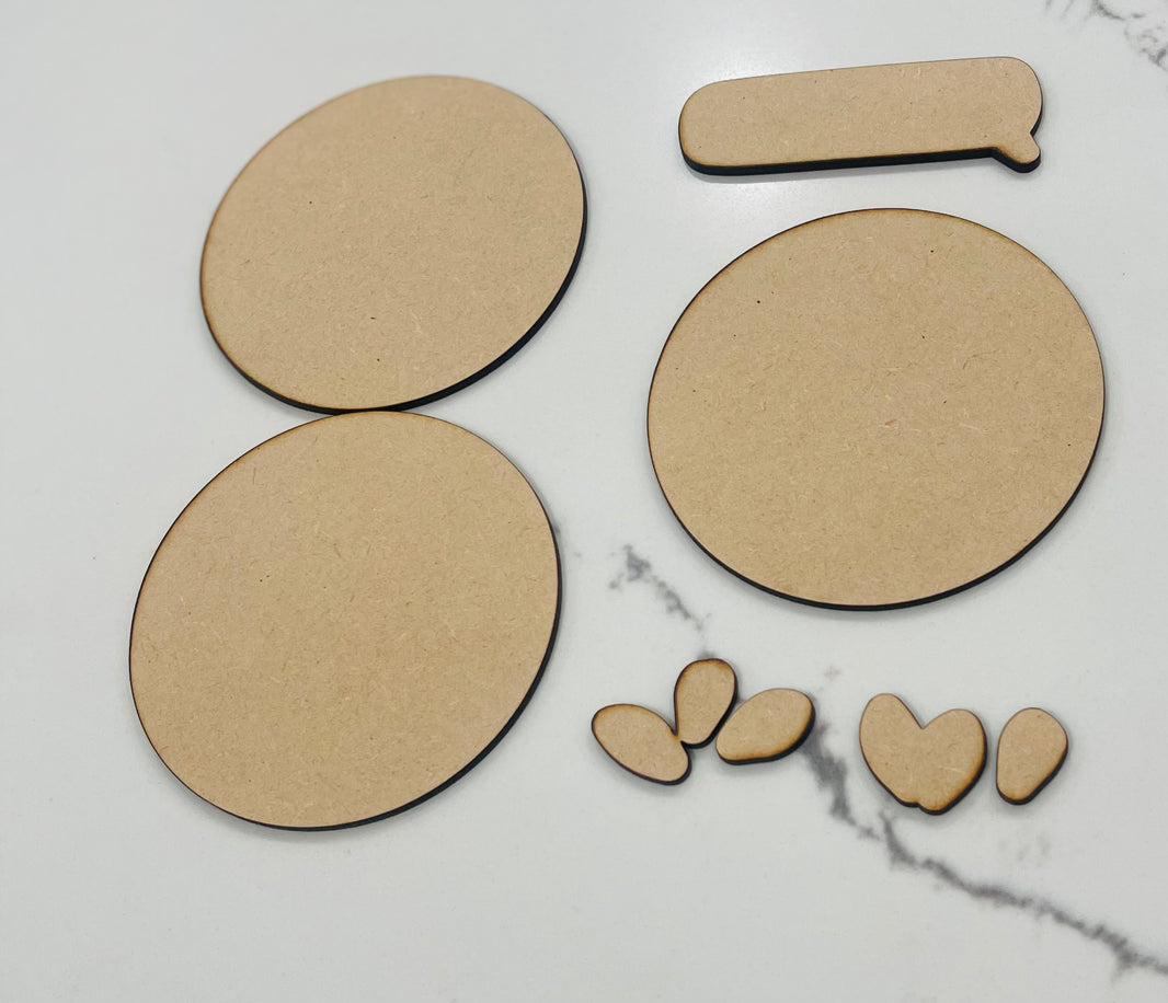 Refresh Restyle Wood Cutouts for Chalk Couture Crafts and More