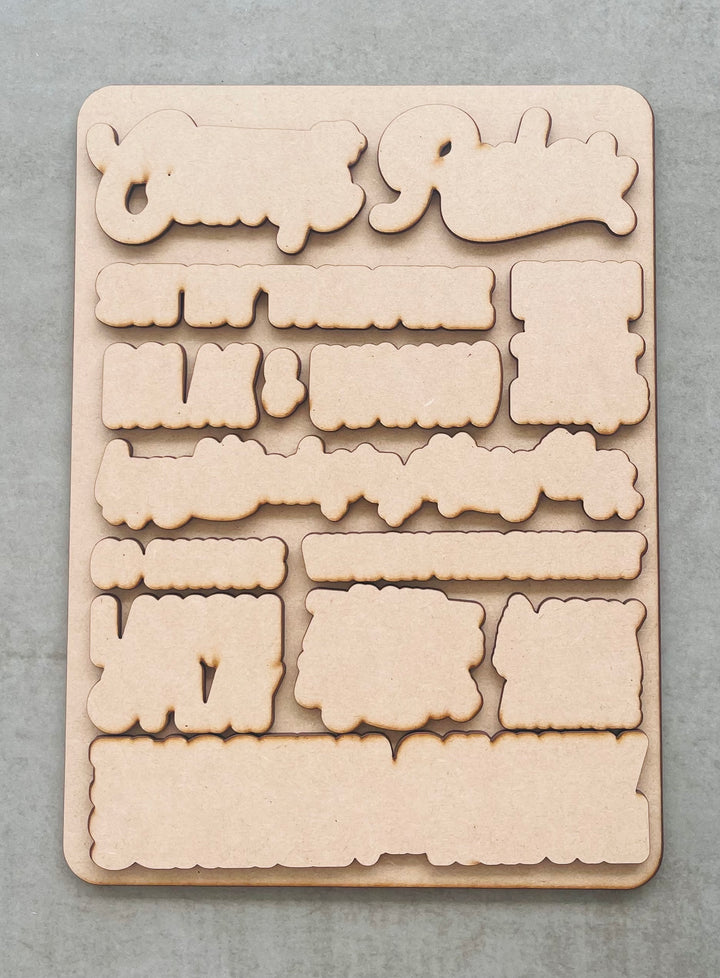 Refresh Restyle Wood Cutouts for Chalk Couture Crafts and More