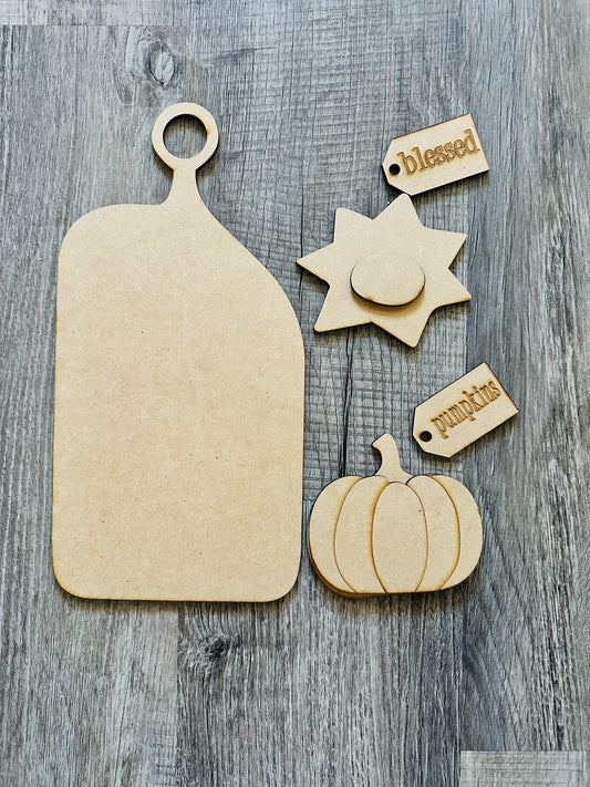 Primitive Sign Board Fall - Unfinished