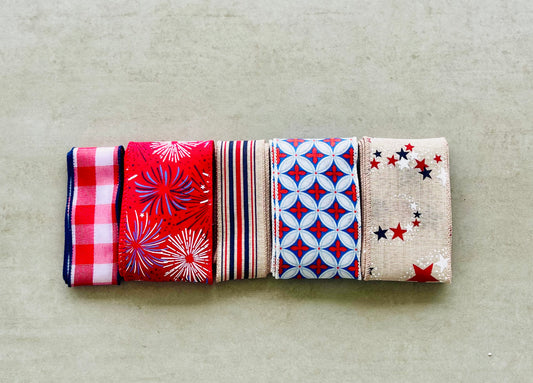 Patriotic Ribbon Bundle