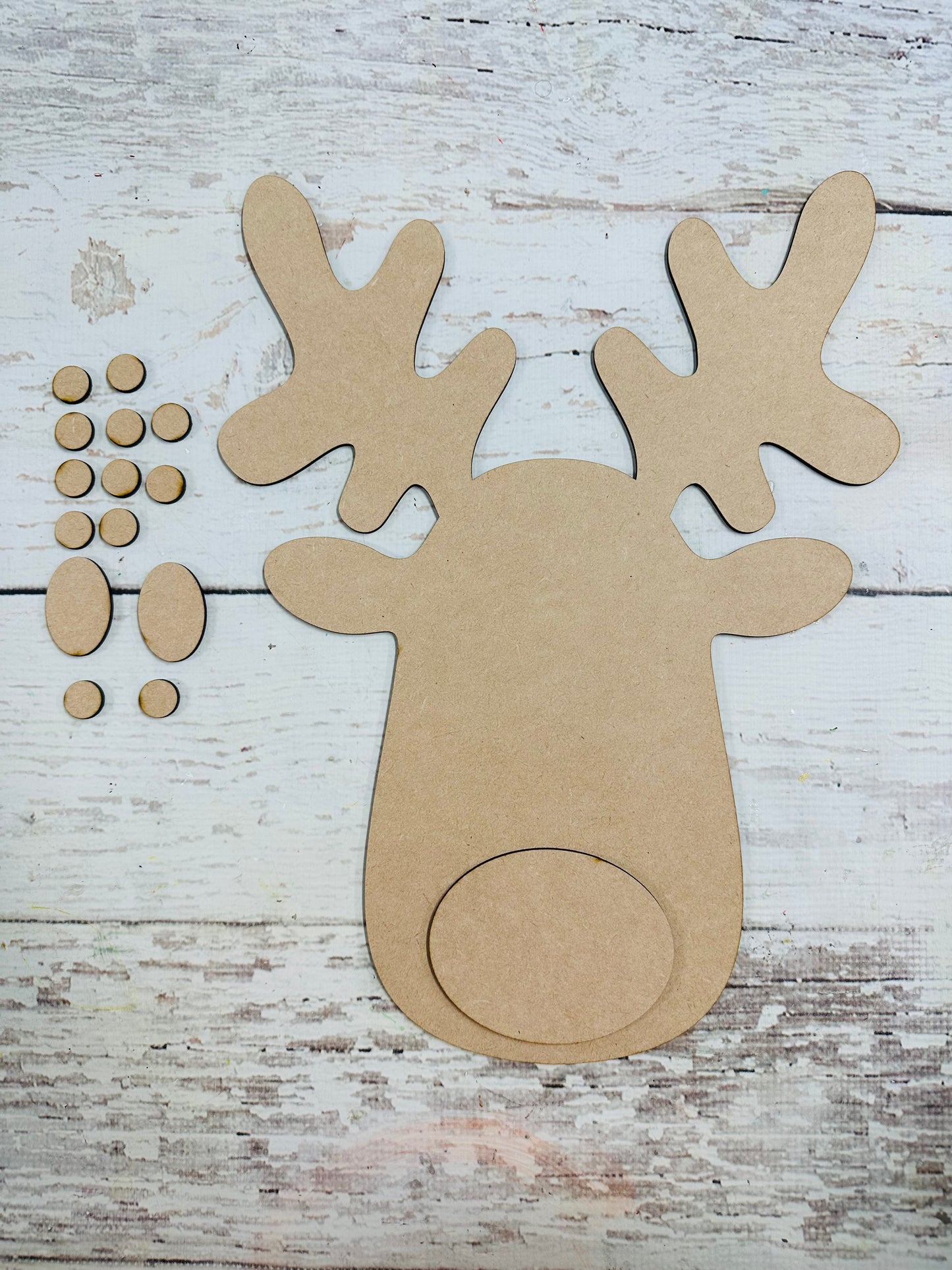 Reindeer 15" Unfinished Cutout