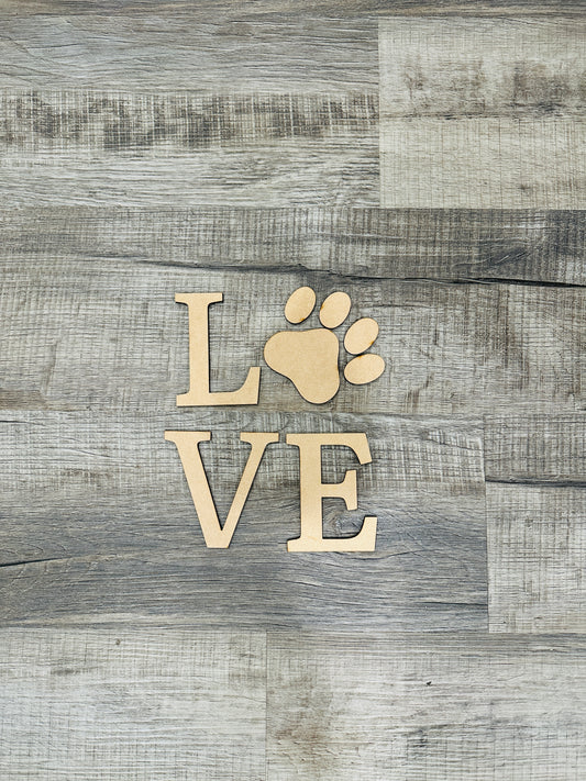 Fur Ever Love Cutouts