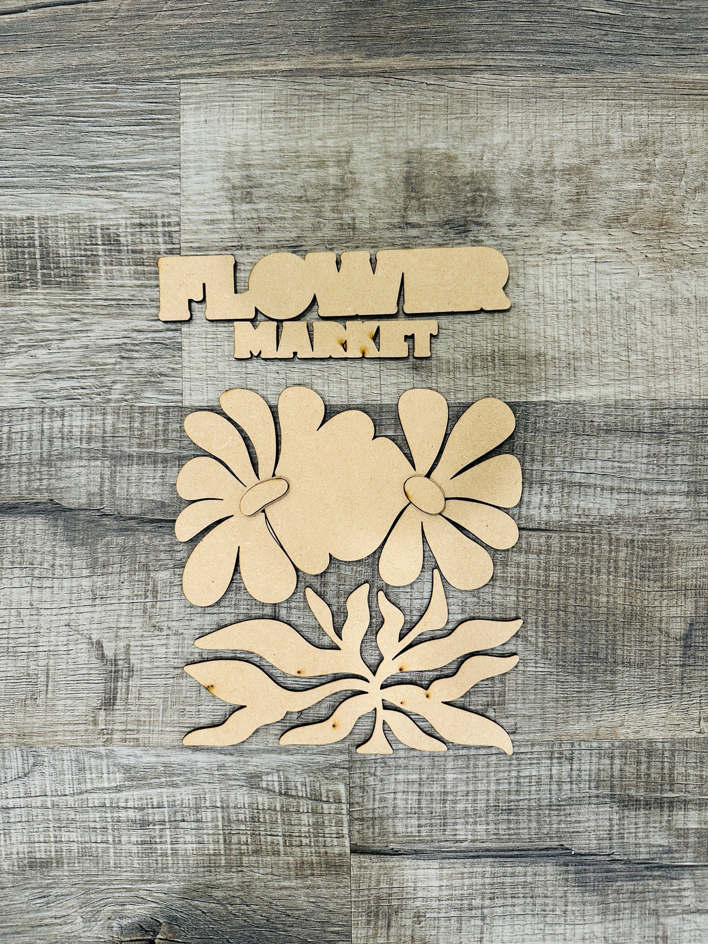 Market Bloom Cutouts