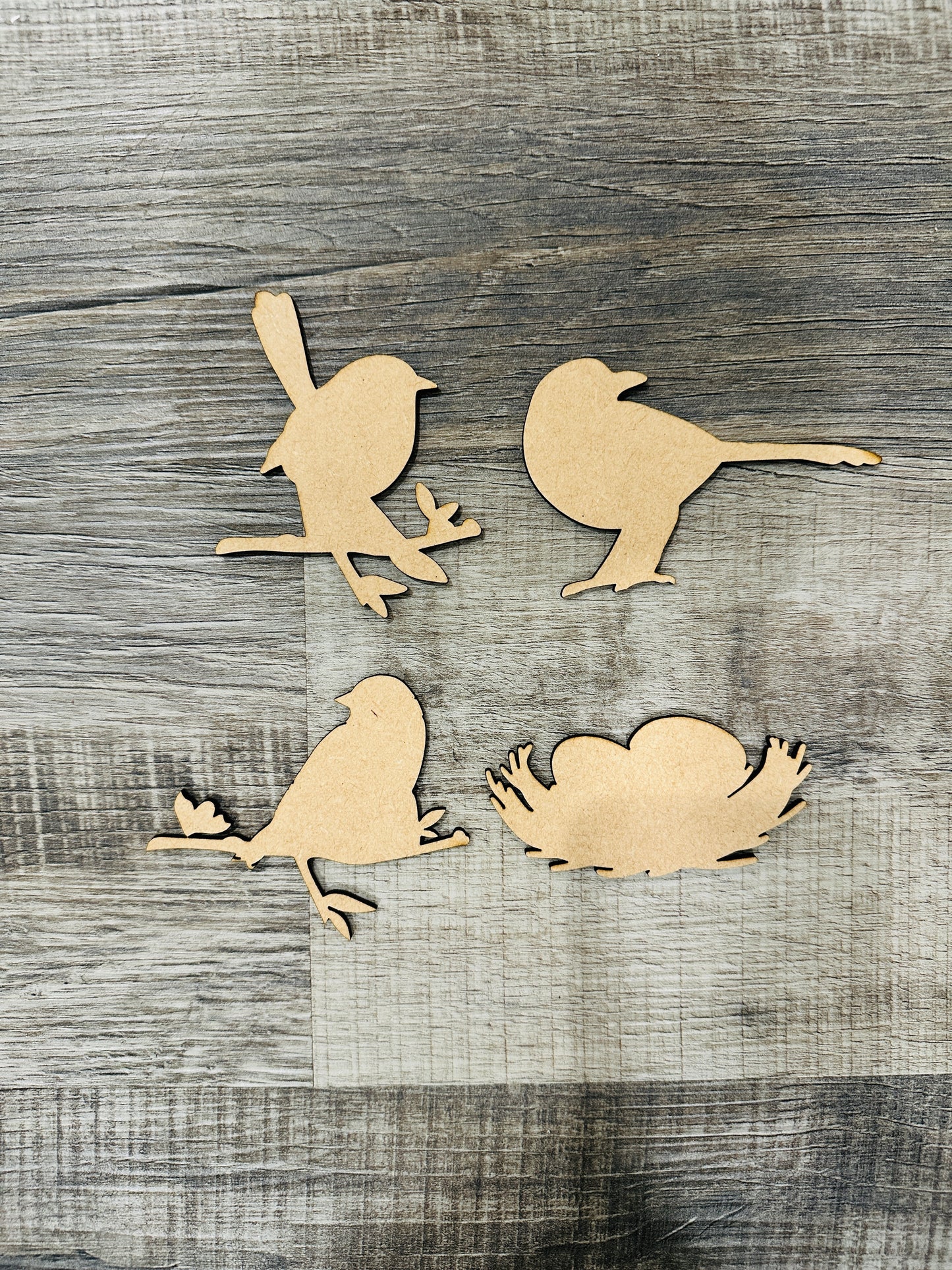 Grass Is Greener Birds Cutouts