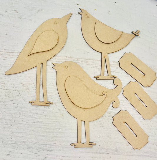 Bird Trio-unfinished