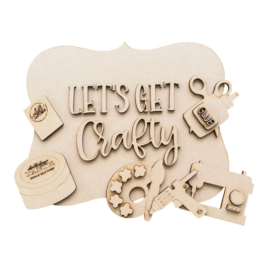 Let's Get Crafty Set-unfinished