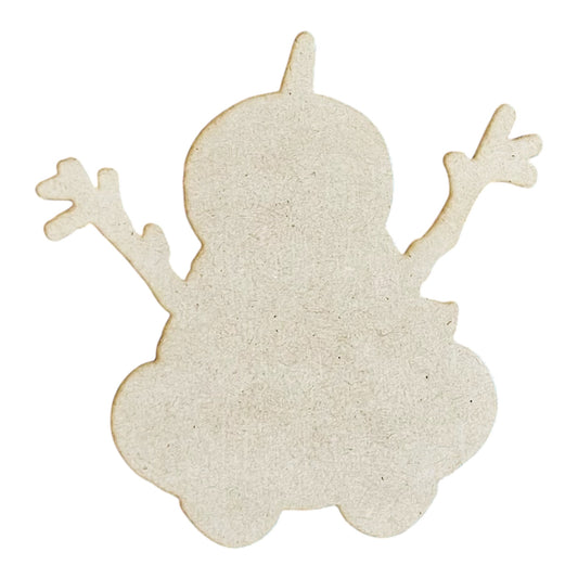 Hello Winter Snowman-unfinished