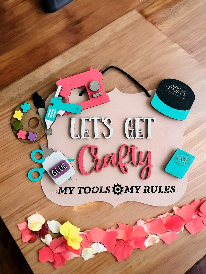 Let's Get Crafty Set-unfinished