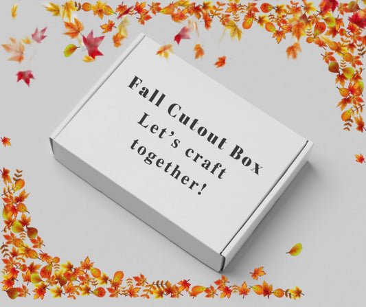 August Cutout Box-Let's Craft Together