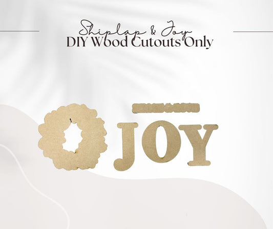 Shiplap & Joy Wood/MDF Cutouts Only
